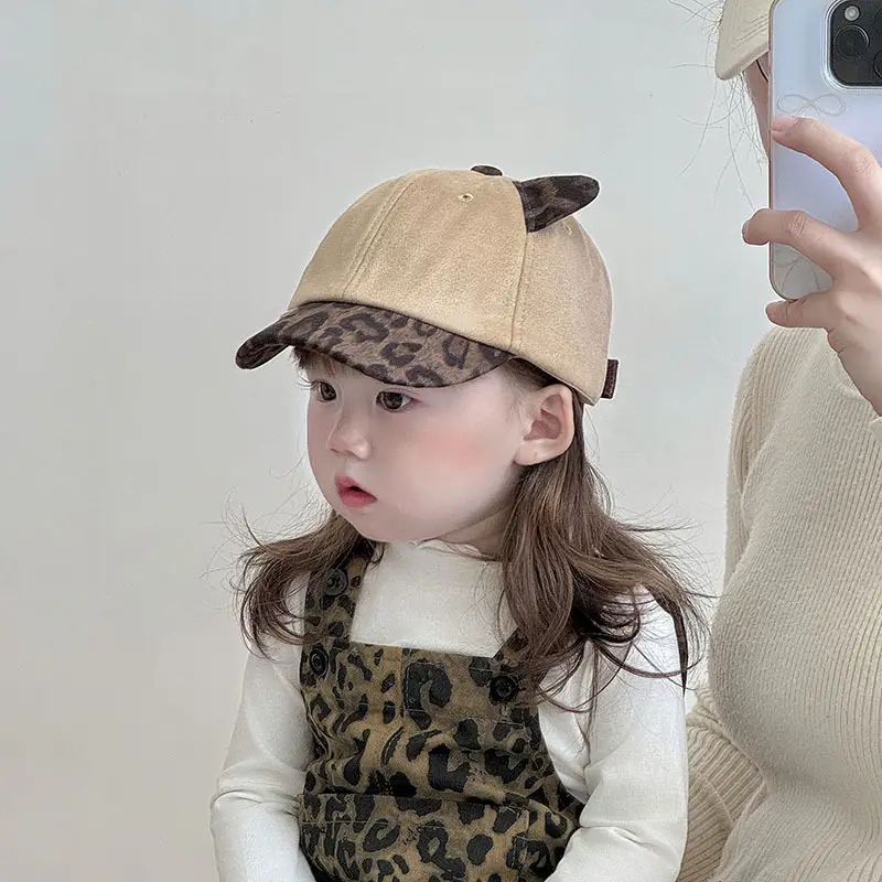 Kids Baseball Caps Warm Windproof Korean Style - Image 8