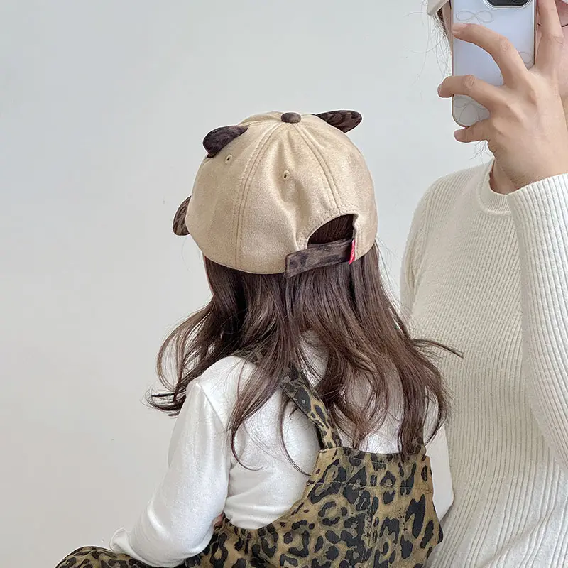 Kids Baseball Caps Warm Windproof Korean Style - Image 9