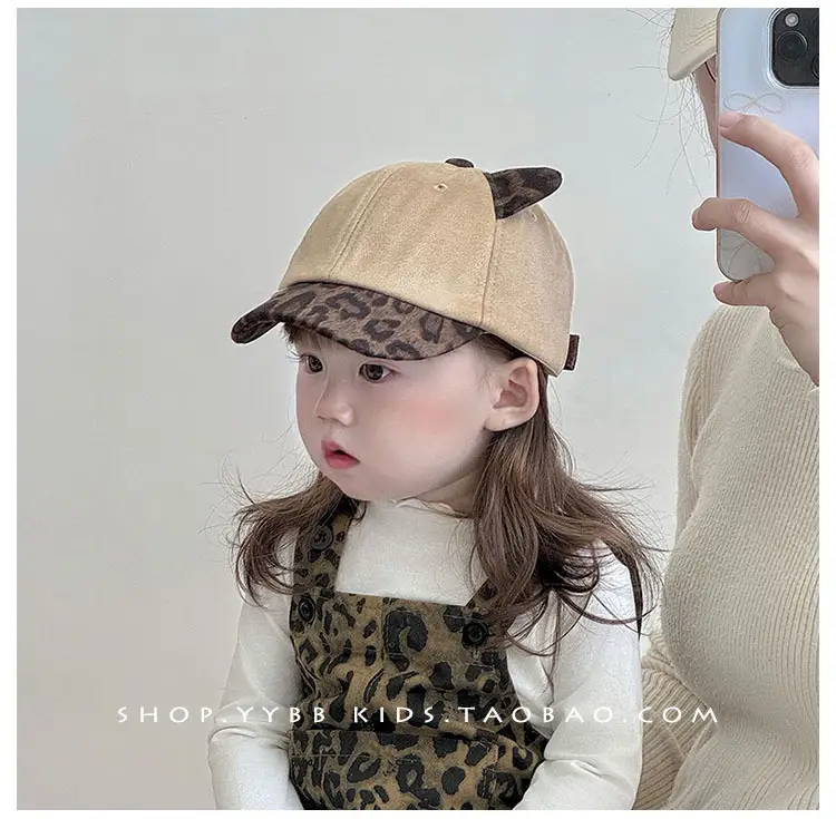 Kids Baseball Caps Warm Windproof Korean Style — feature 3