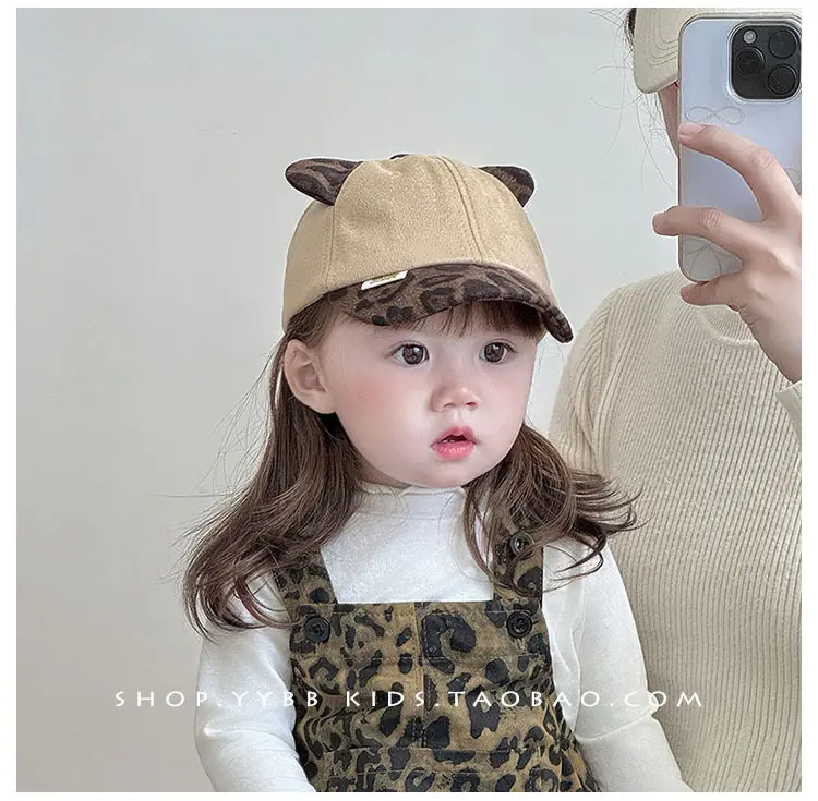 Kids Baseball Caps Warm Windproof Korean Style — feature 5