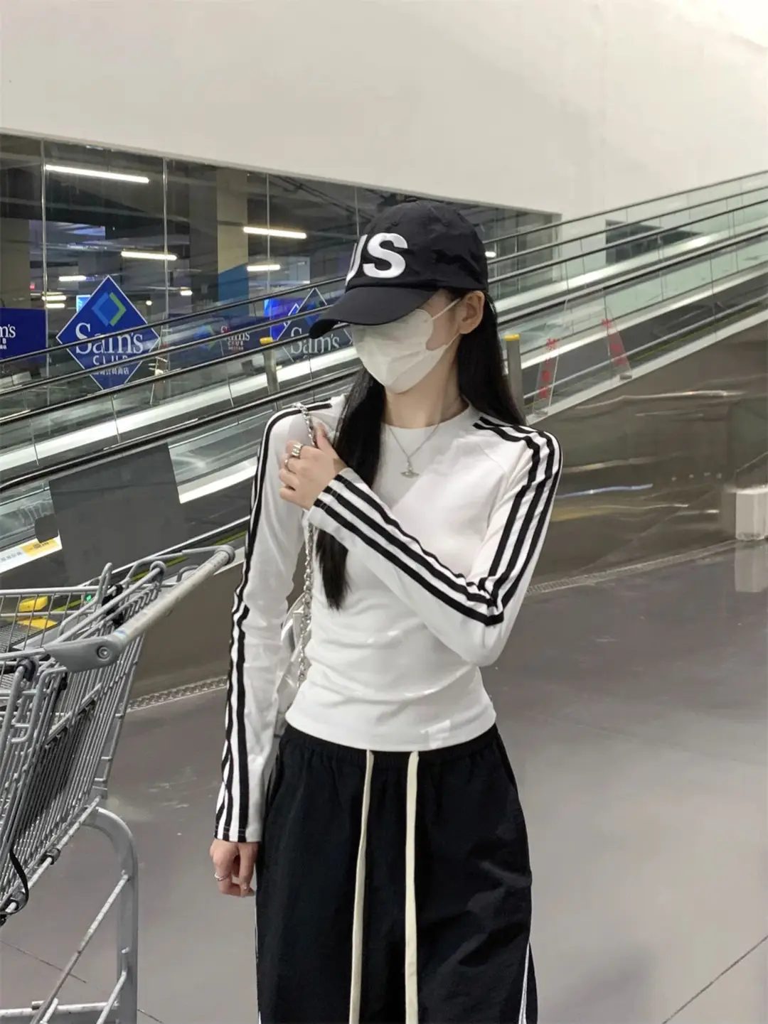 American Style Spicy Girl Raglan Sleeve Base Shirt for Women 2026 Spring, Autumn, and Winter Striped Slim Fit Long-Sleeve T-Shirt for Women — feature 11