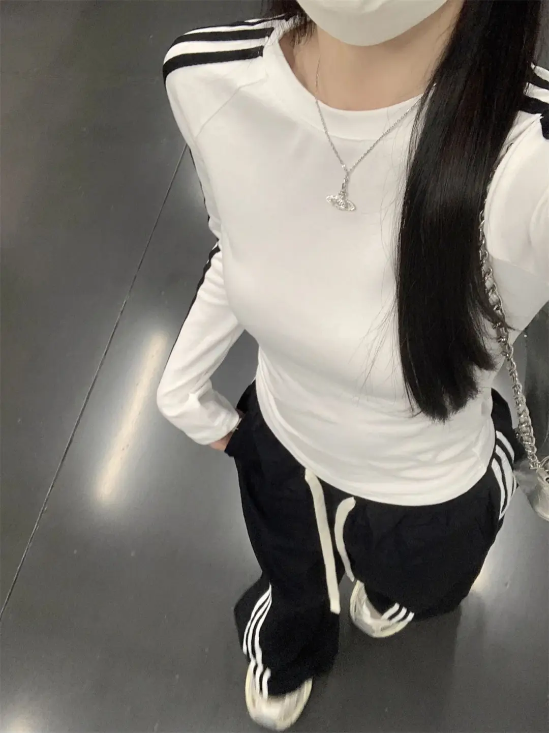 American Style Spicy Girl Raglan Sleeve Base Shirt for Women 2026 Spring, Autumn, and Winter Striped Slim Fit Long-Sleeve T-Shirt for Women — feature 17