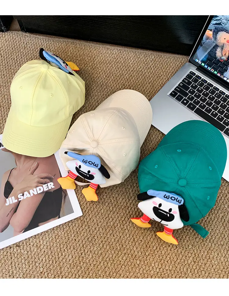 3D Puppy Plush Cap for Women Face Sunshade — feature 16