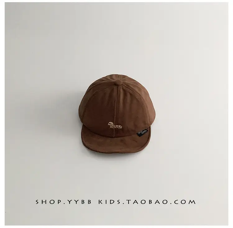 Black Cartoon Baby Cap Winter Windproof Peaked Cap — feature 7