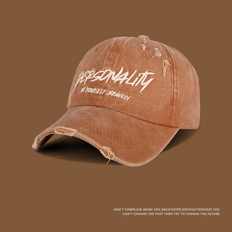 Women Denim Baseball Cap Large Circumference Face-Slimming