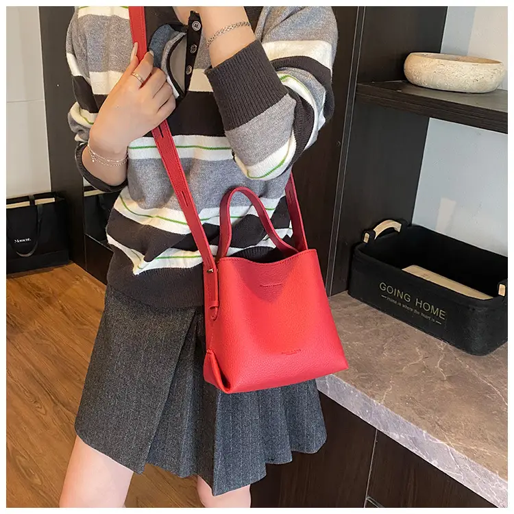 Red Korean Pattern Handbag Women's 2025 New Trendy — feature 20