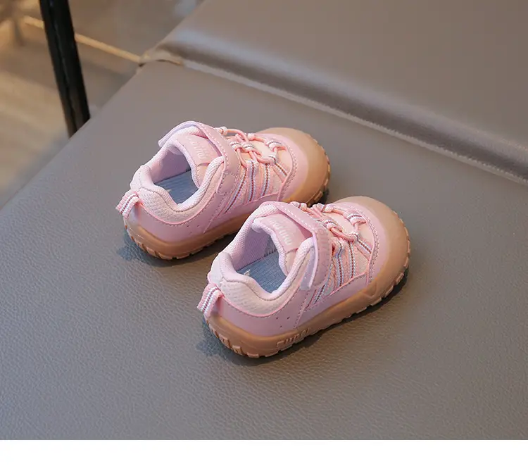 Fashion Toddler Shoes Autumn New Model for Boys and Girls, Stable Baby Shoes, Soft Sole Closed-Toe Anti-Kick Anti-Slip Functional Shoes — feature 14