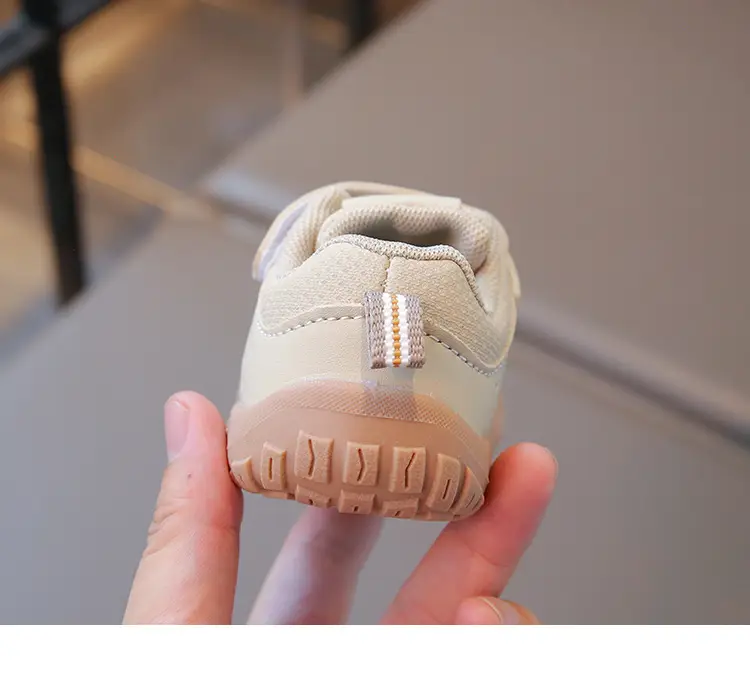 Fashion Toddler Shoes Autumn New Model for Boys and Girls, Stable Baby Shoes, Soft Sole Closed-Toe Anti-Kick Anti-Slip Functional Shoes — feature 23