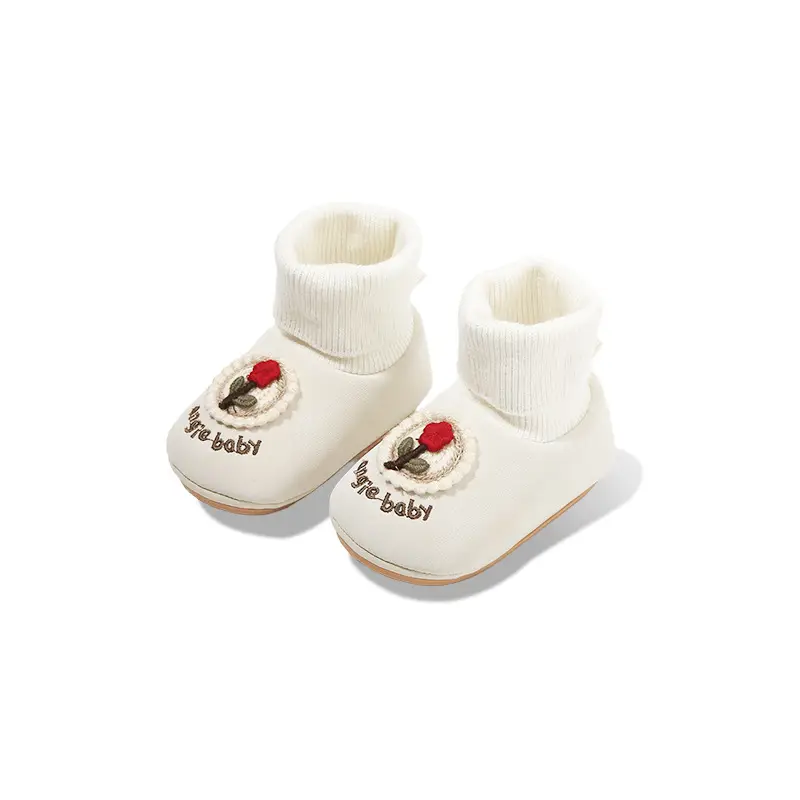 Autumn New Baby Shoes 6-12 Months White All-In-One