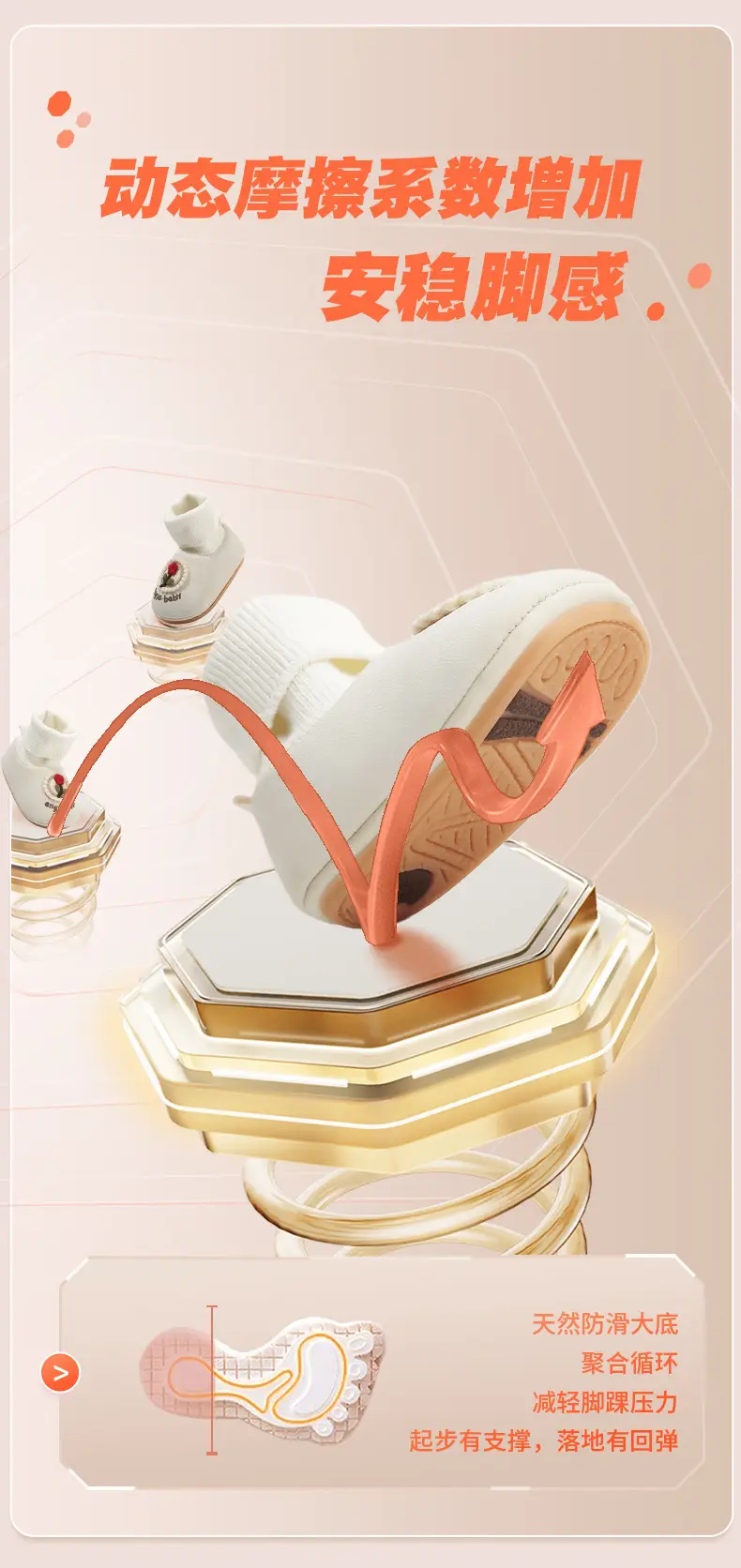 Autumn New Baby Shoes 6-12 Months White All-In-One — feature 13