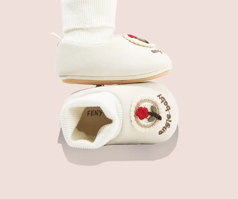Autumn New Baby Shoes 6-12 Months White All-In-One — feature 24