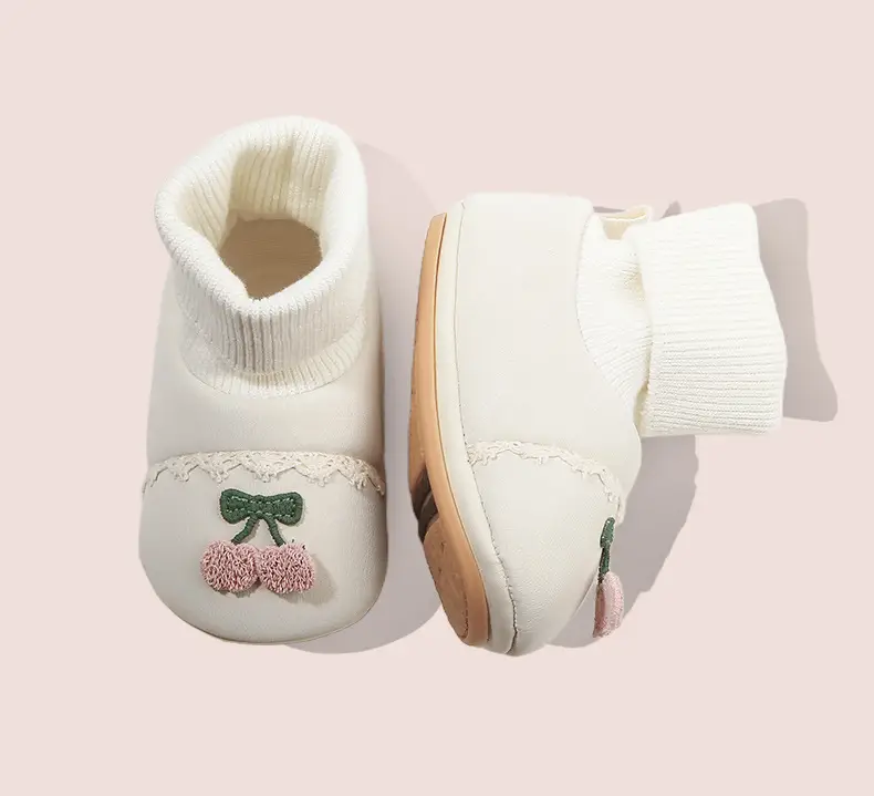 Autumn New Baby Shoes 6-12 Months White All-In-One — feature 26