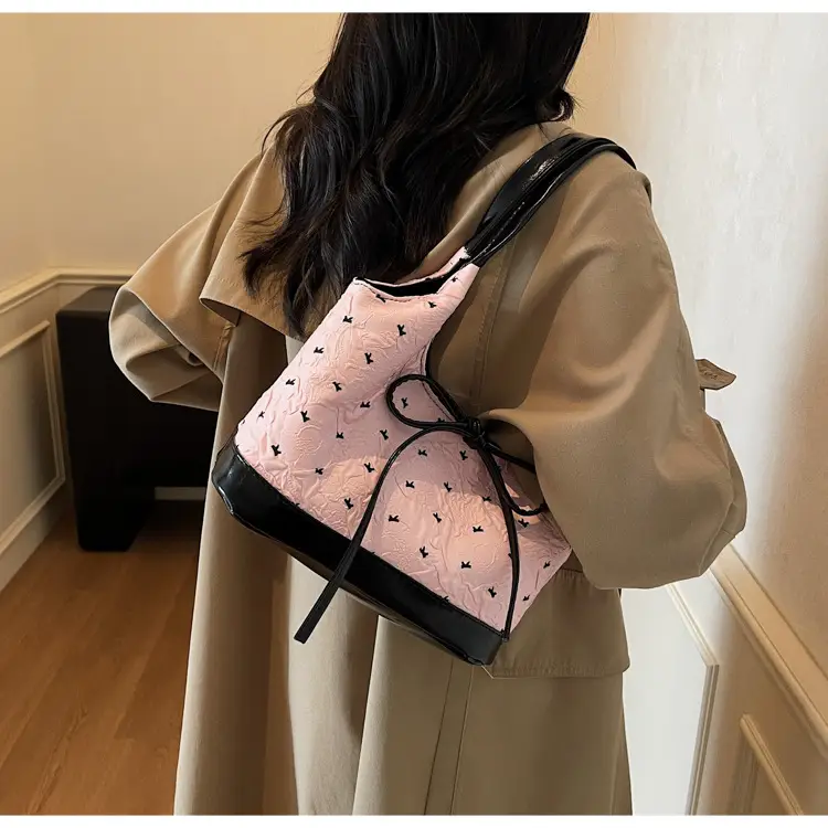 Pink Bow Bag for Women 2025 New Style — feature 13