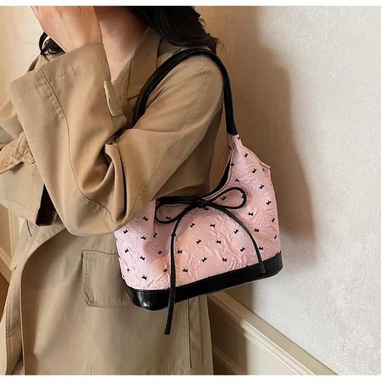 Pink Bow Bag for Women 2025 New Style — feature 15