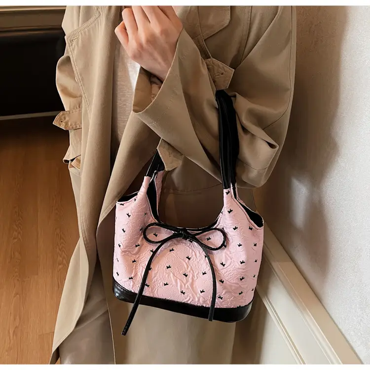 Pink Bow Bag for Women 2025 New Style — feature 16