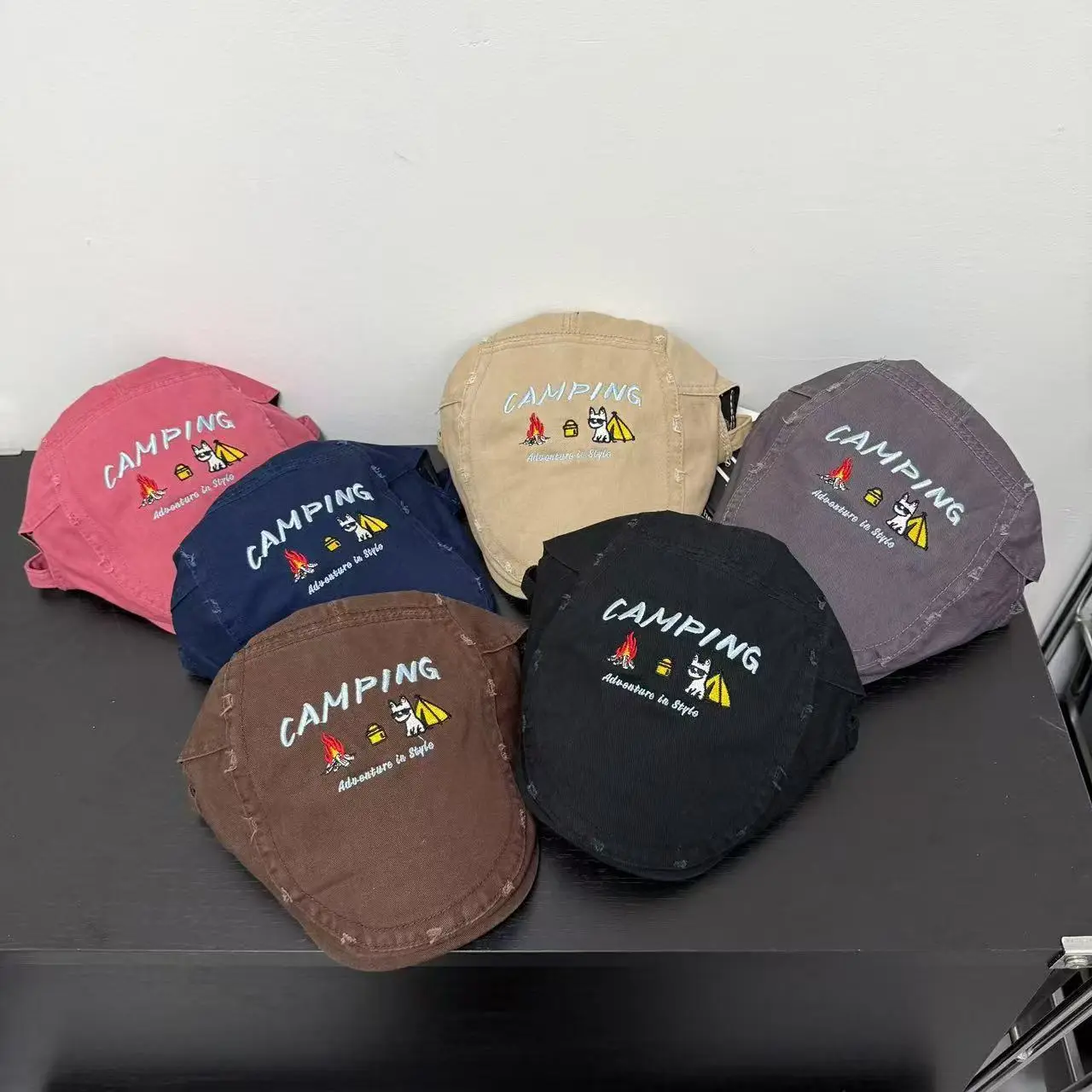 Japanese Style Washed Baseball Cap for Women — feature 10