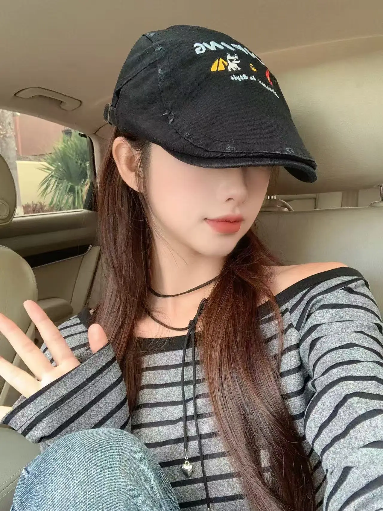 Japanese Style Washed Baseball Cap for Women — feature 5
