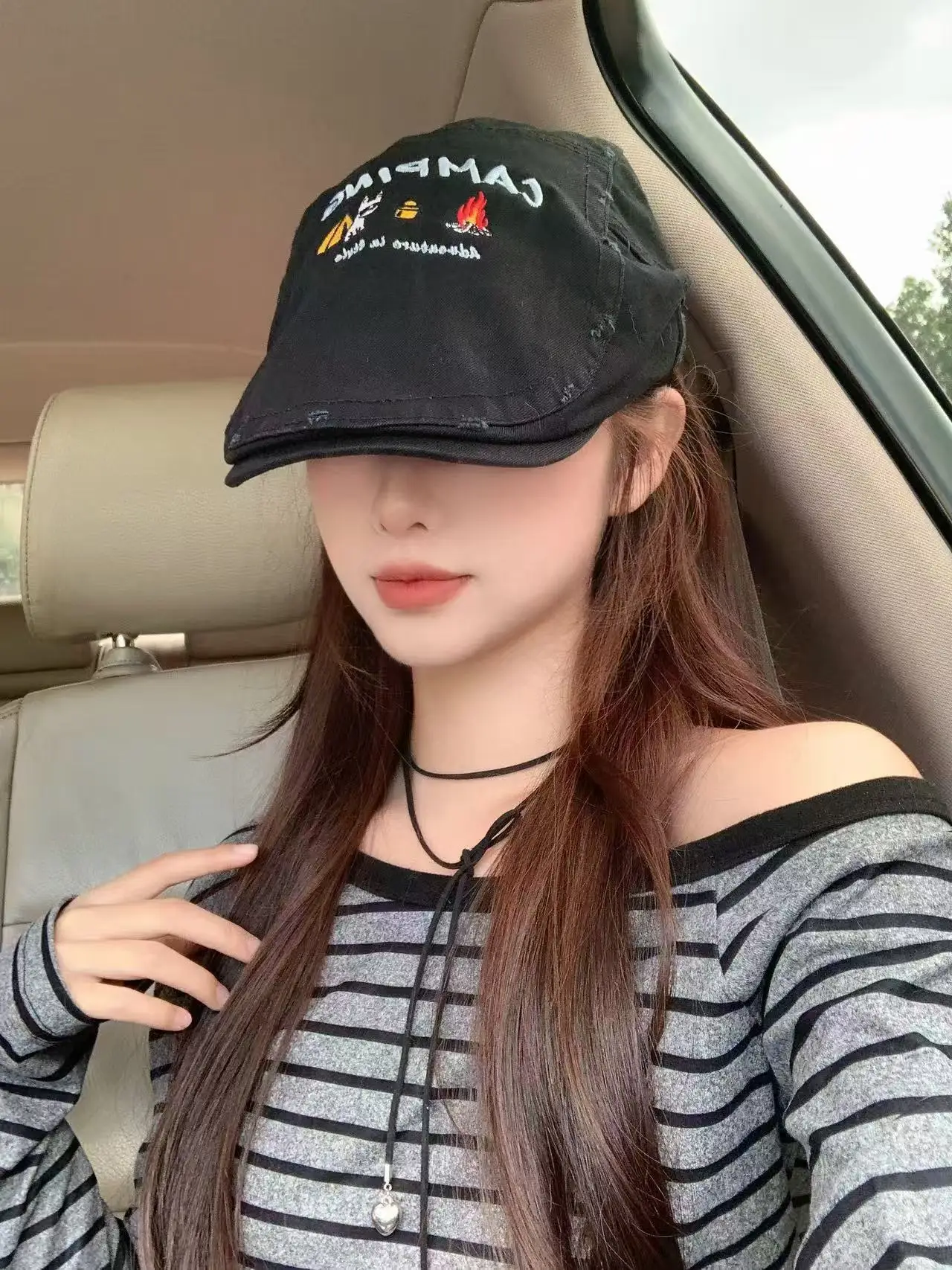 Japanese Style Washed Baseball Cap for Women — feature 6