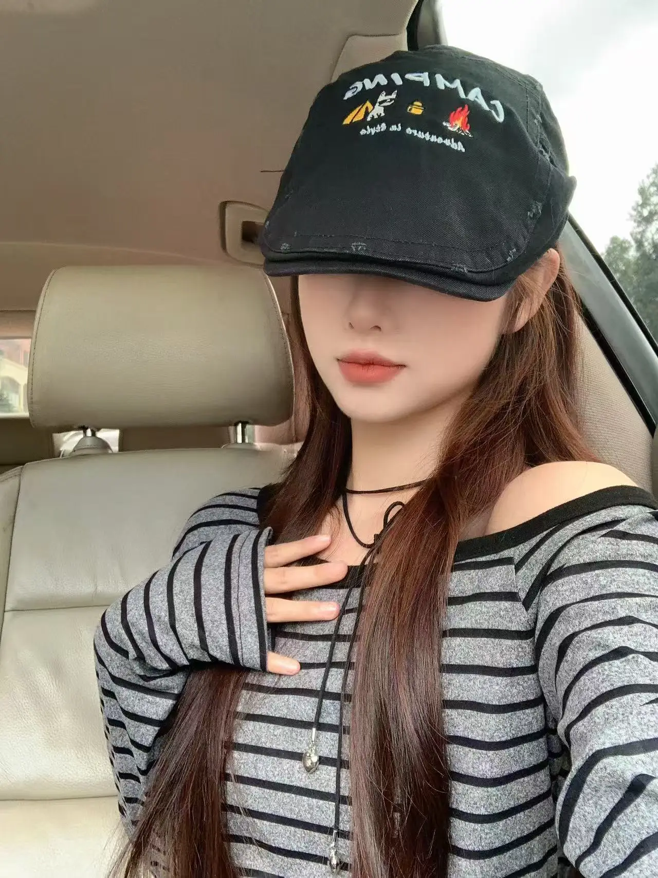 Japanese Style Washed Baseball Cap for Women — feature 7