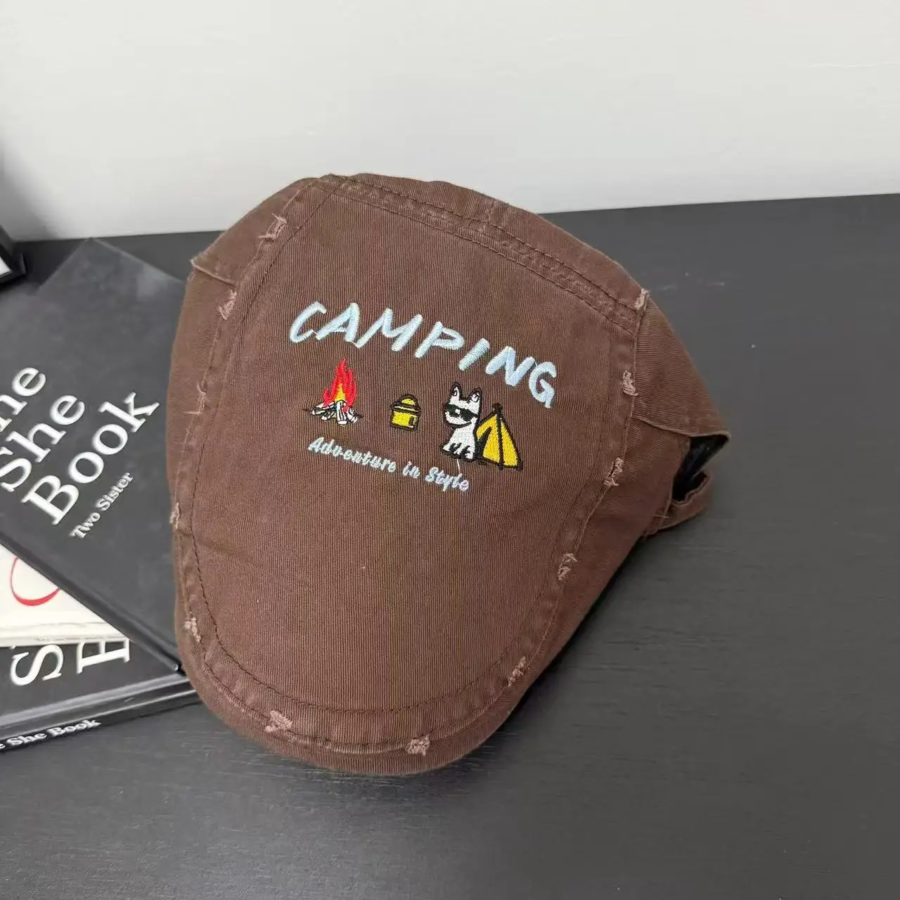 Japanese Style Washed Baseball Cap for Women - Image 3