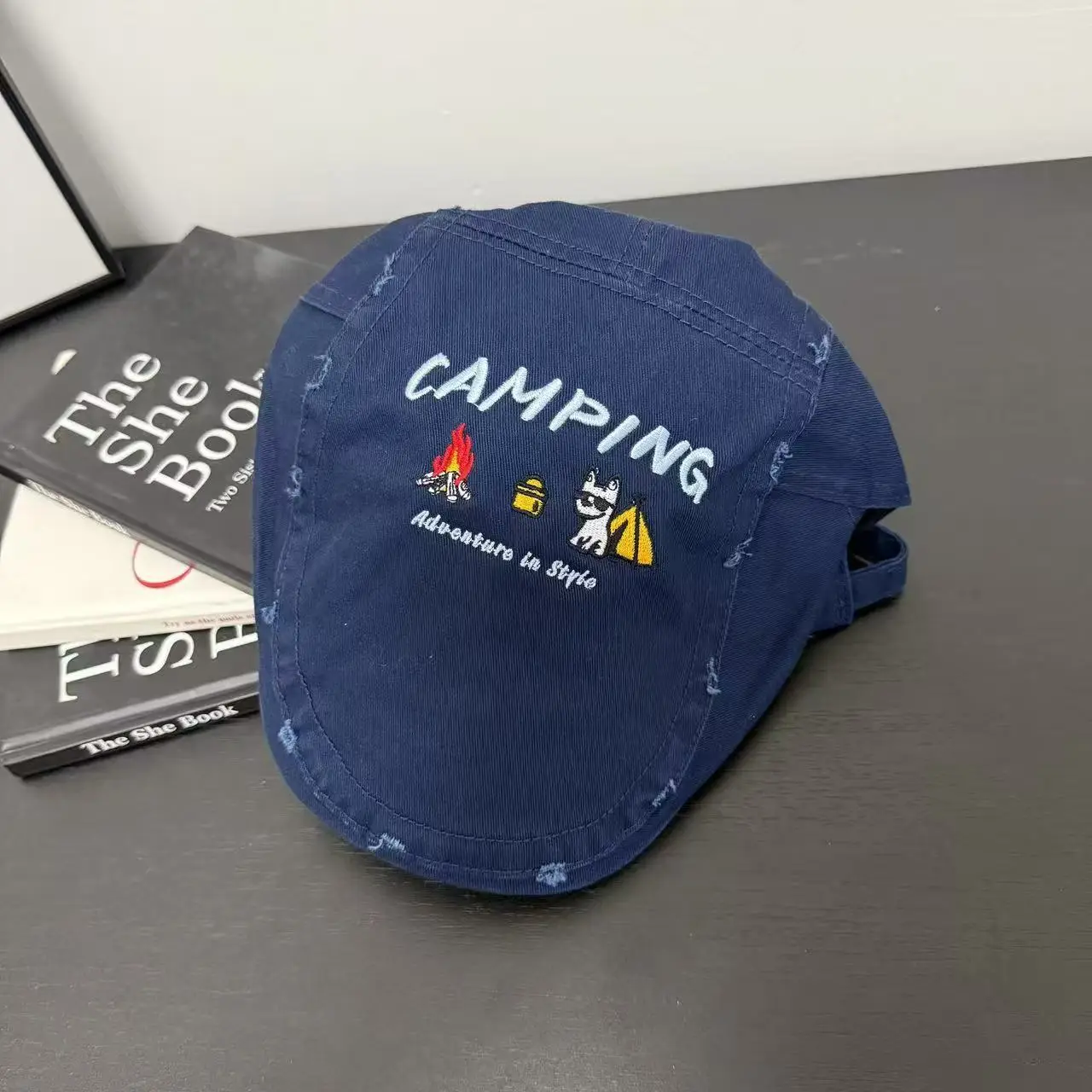Japanese Style Washed Baseball Cap for Women - Image 4