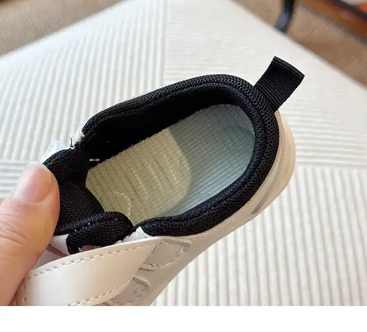 White Velcro Baby Shoes 0-1-3Yrs Soft Sole — feature 24