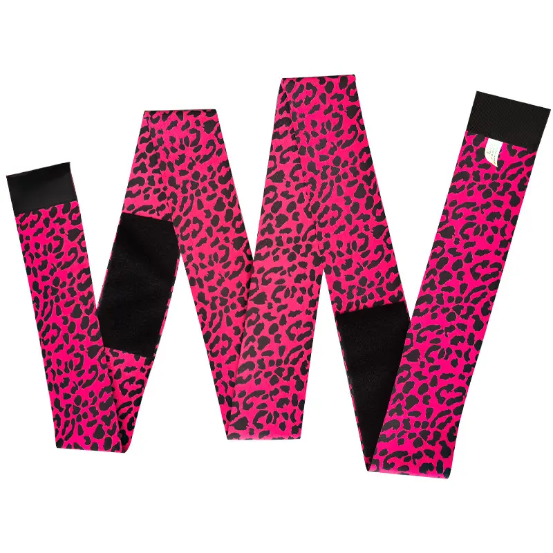 Women Pink Leopard Waist Trainer Plus Size Adjustable Bandage - Image 2