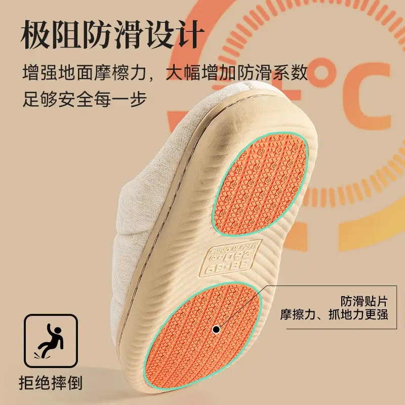 Chao Warm Cotton Slippers for Pregnant Women 2025 Winter Anti-Slip - Image 13