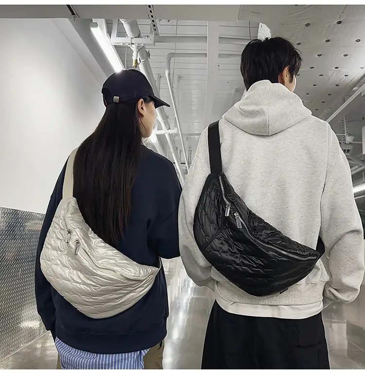 Japanese Style Black Crossbody Bag Large Capacity — feature 14