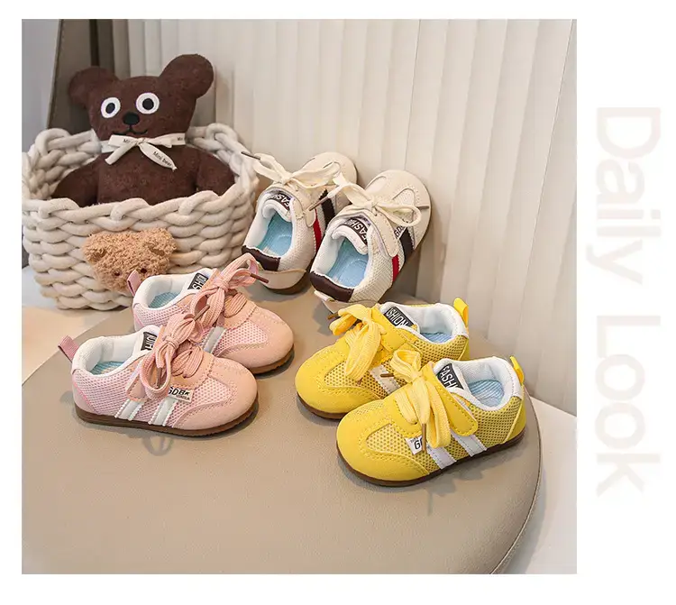 Baby Casual Sports Shoes White Brown Red 2025 — feature 10
