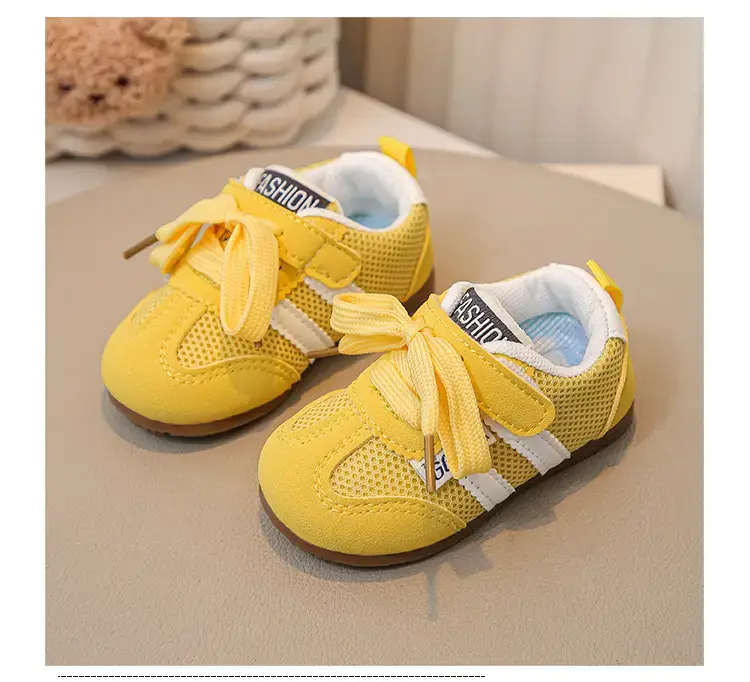 Baby Casual Sports Shoes White Brown Red 2025 — feature 12