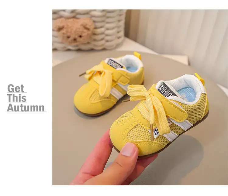 Baby Casual Sports Shoes White Brown Red 2025 — feature 13