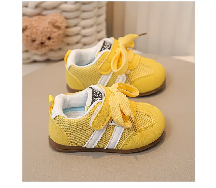 Baby Casual Sports Shoes White Brown Red 2025 — feature 14