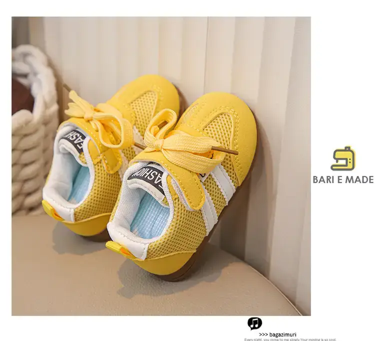Baby Casual Sports Shoes White Brown Red 2025 — feature 15