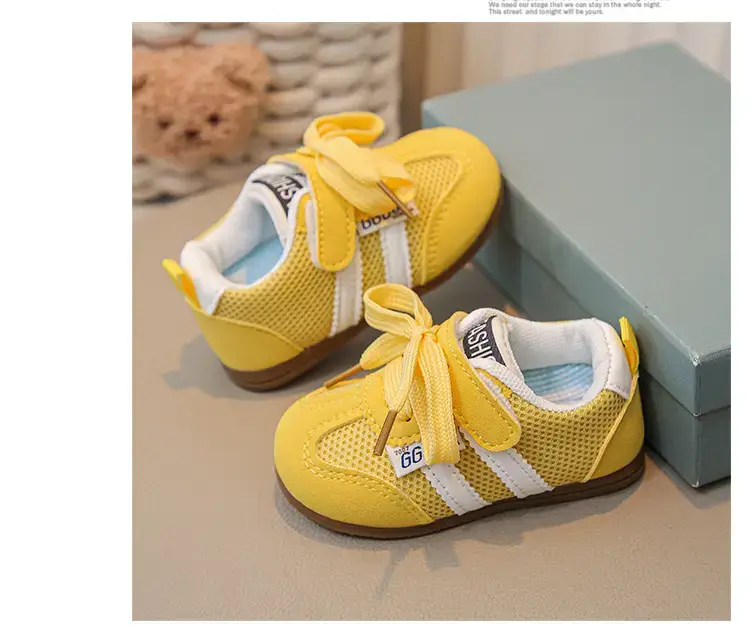 Baby Casual Sports Shoes White Brown Red 2025 — feature 16