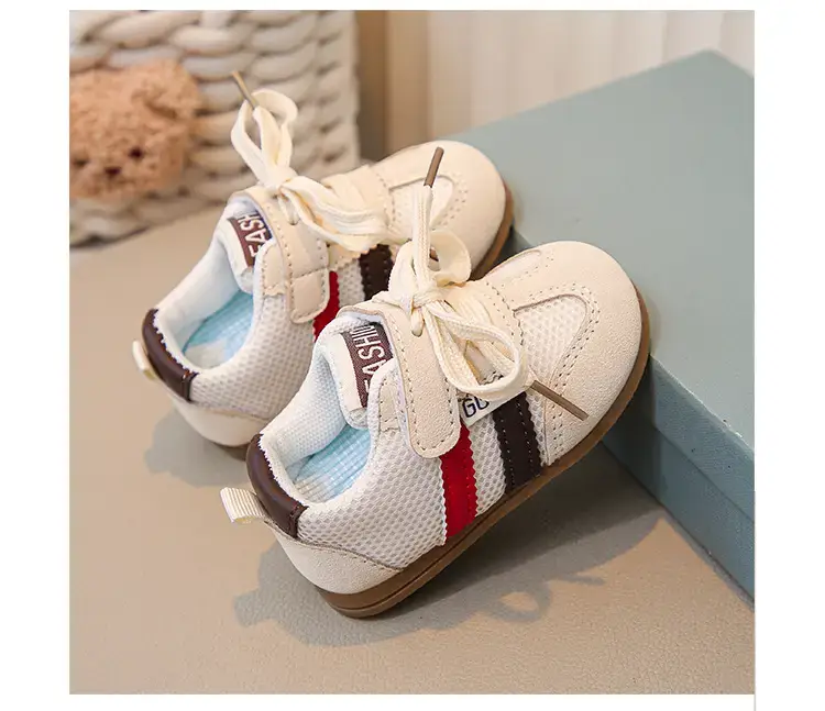 Baby Casual Sports Shoes White Brown Red 2025 — feature 20