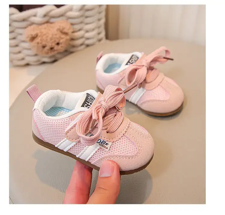 Baby Casual Sports Shoes White Brown Red 2025 — feature 23