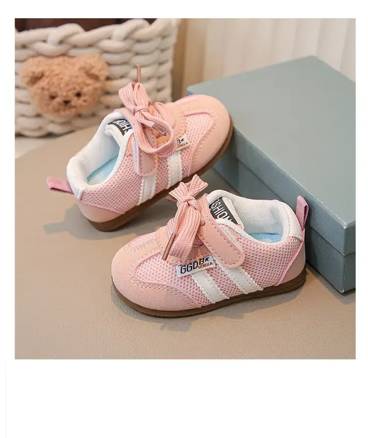 Baby Casual Sports Shoes White Brown Red 2025 — feature 26