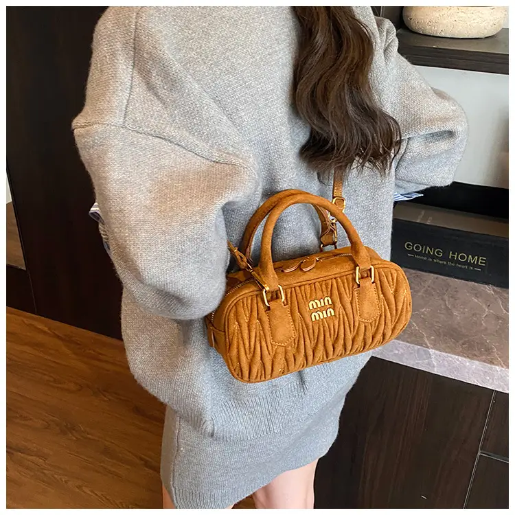 Brown Pleated Crossbody Bag for Women 2026 — feature 11