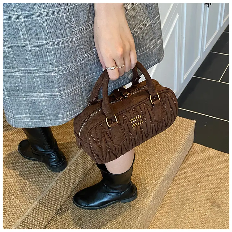 Brown Pleated Crossbody Bag for Women 2026 — feature 15