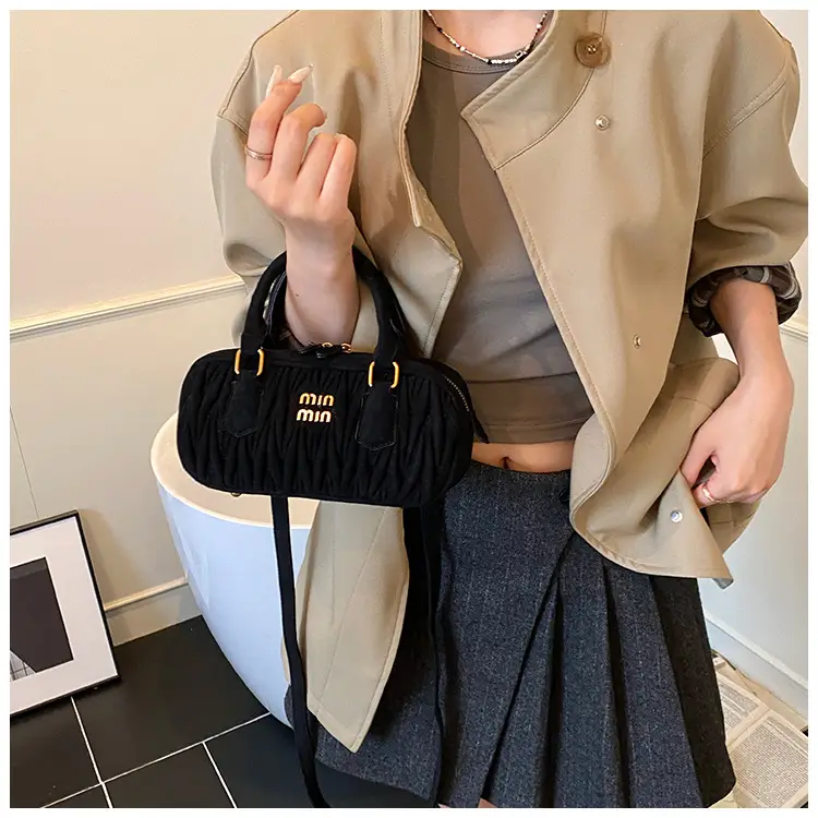 Brown Pleated Crossbody Bag for Women 2026 — feature 20
