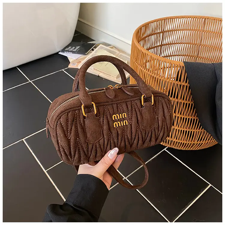 Brown Pleated Crossbody Bag for Women 2026 — feature 40