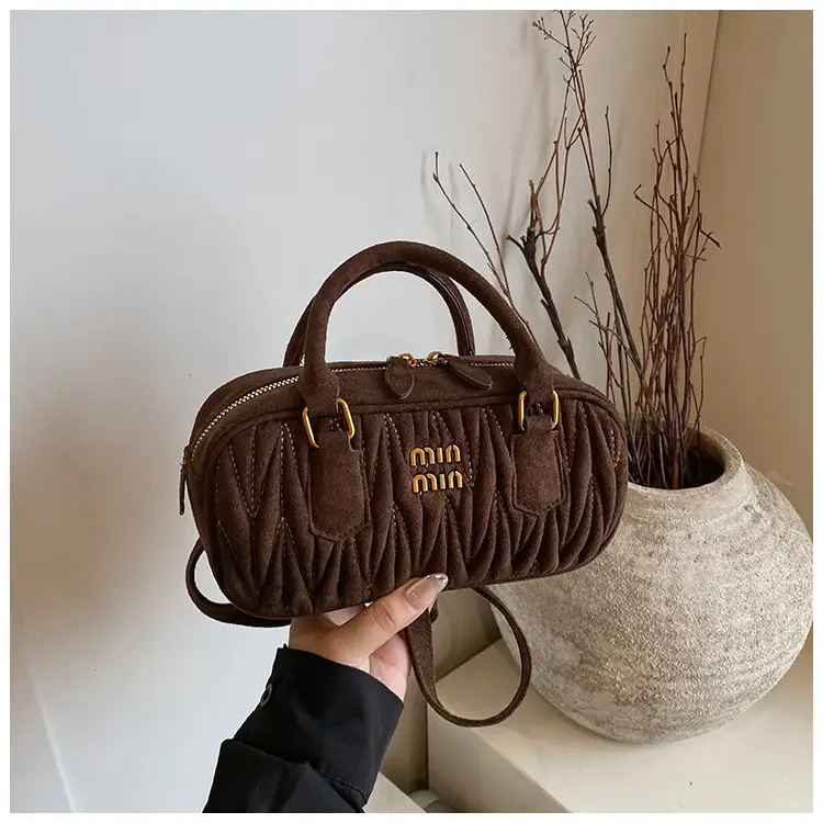 Brown Pleated Crossbody Bag for Women 2026 — feature 44