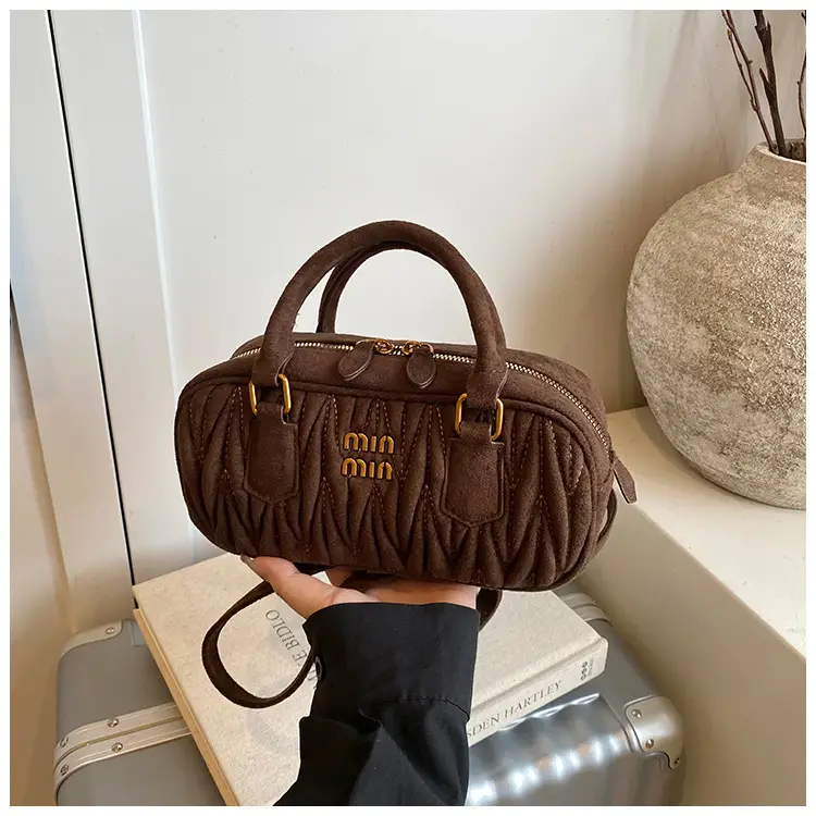 Brown Pleated Crossbody Bag for Women 2026 — feature 45