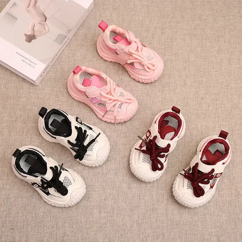 2025 Pink Hollow Breathable Toddler Sandals 1-6Yrs — feature 5