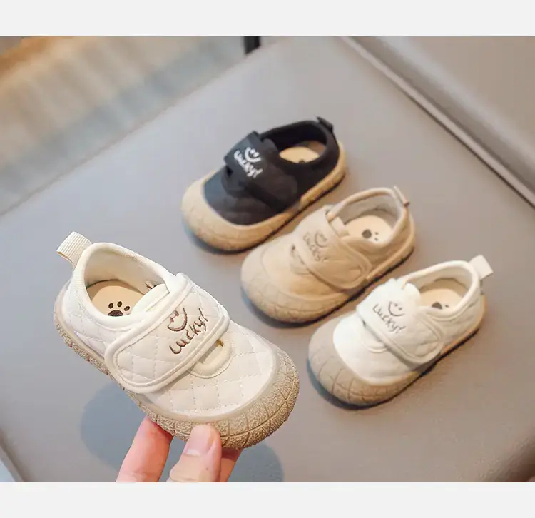 Black Quilted Baby Slip-On Shoes for Toddler 2025 — feature 6