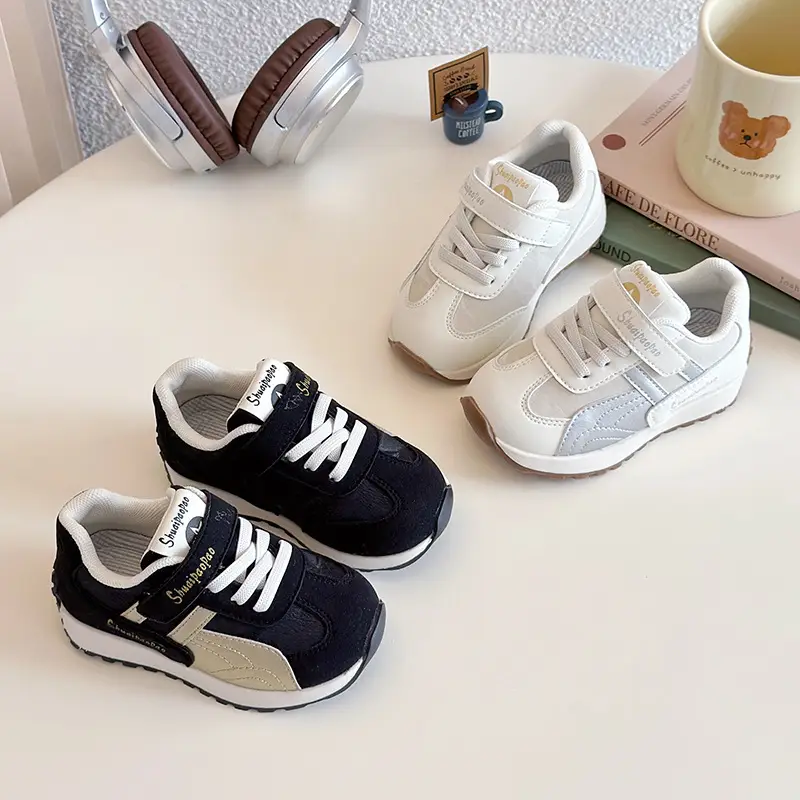 1-2 Years Old 3 Kidsren's Sports Shoes for Baby Girls, Soft-Soled Non-Slip Toddler Shoes, Men's Baby Shoes, Spring & Fall Boys' Casual Shoes - Image 4