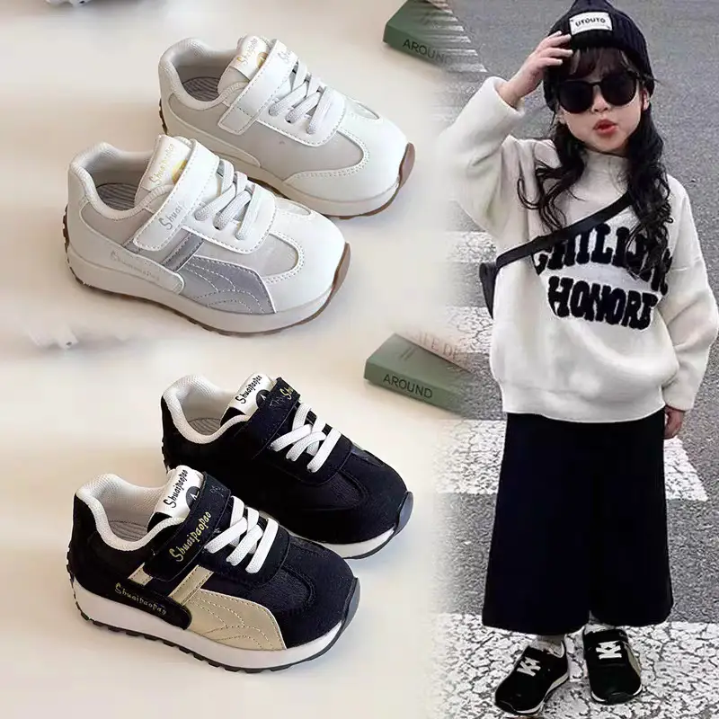 1-2 Years Old 3 Kidsren's Sports Shoes for Baby Girls, Soft-Soled Non-Slip Toddler Shoes, Men's Baby Shoes, Spring & Fall Boys' Casual Shoes — feature 1