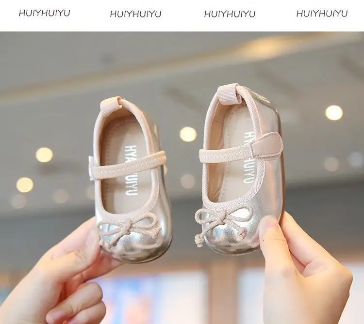 Girls Casual Baby Shoes 2025 Summer New Korean Style Baby Princess Non-Slip Soft Sole Breathable Toddler Small Leather Shoes — feature 7