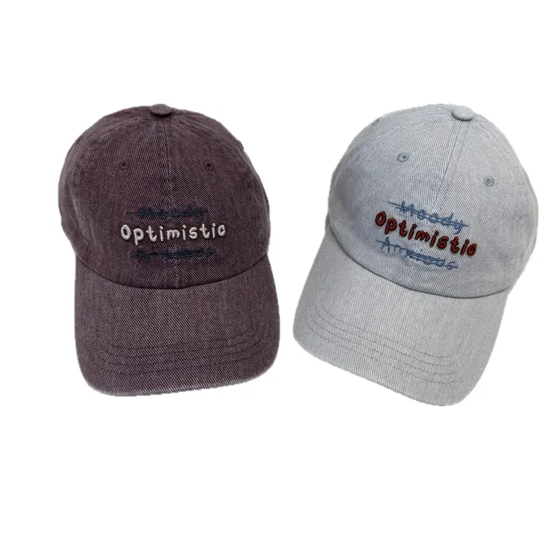 Black Retro Embroidered Duckbill Cap for Women - Image 5